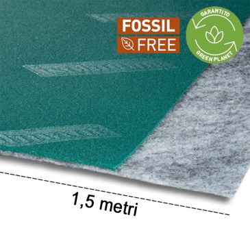 Isolante acustico sottomassetto Isolmant UnderSpecial Fossil Free 10mm, rotolo 1,5x25mt (37,5mq)